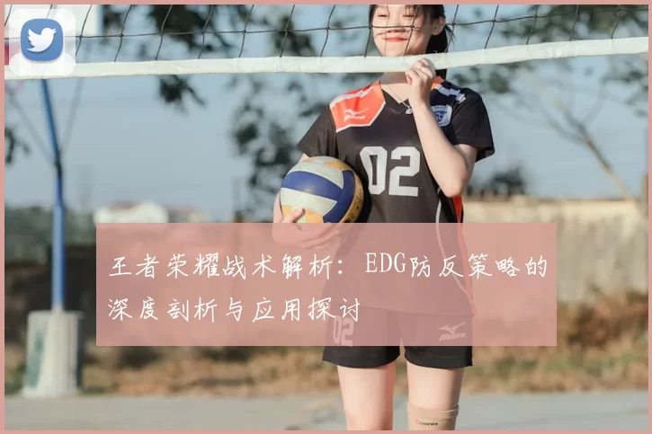 王者荣耀战术解析：EDG防反策略的深度剖析与应用探讨