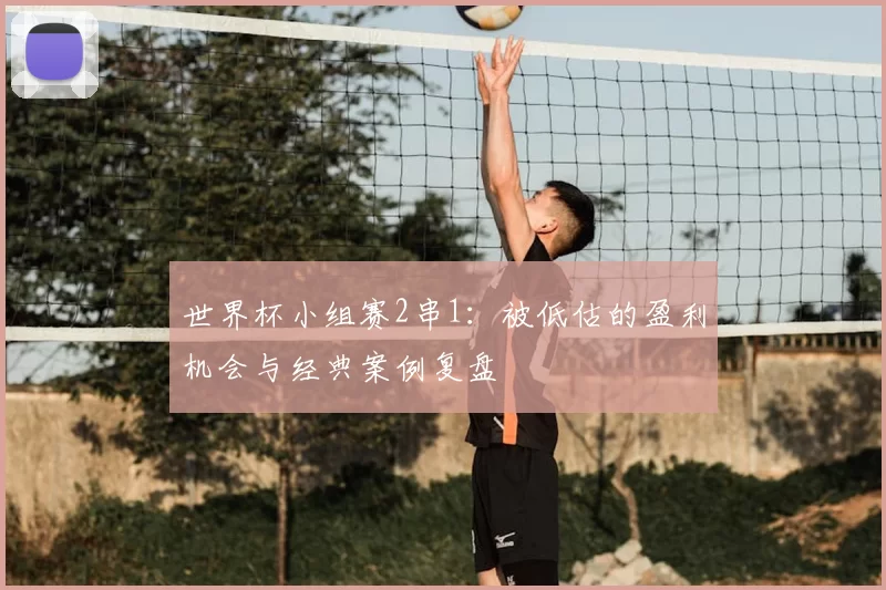世界杯小组赛2串1:被低估的盈利机会与经典案例复盘