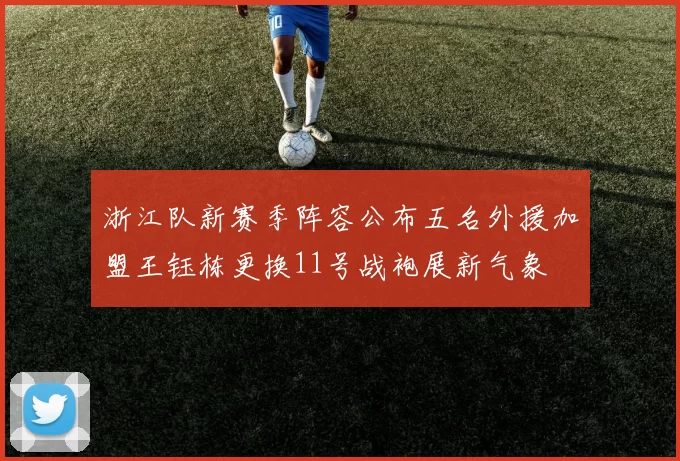 浙江队新赛季阵容公布五名外援加盟王钰栋更换11号战袍展新气象