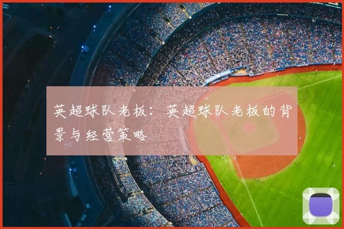 英超球队老板:英超球队老板的背景与经营策略
